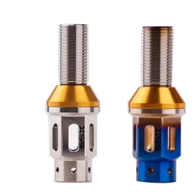 blue titanium wheel bolt customized blue titanium wheel bolt customized